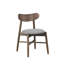 Chaises d'appoint rembourrées avec structure en bois massif-808917639