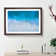 Edge of the Ocean in the Maldives in Abstract - Picture Frame Graphic Art Print
