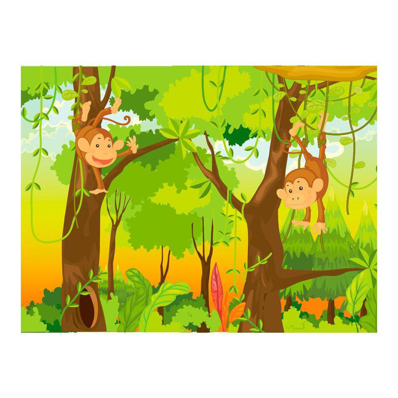 Murale Rockcrest Monkeys, L 121 po x l 157 po