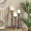 Porte-bougie en bois-1207099925