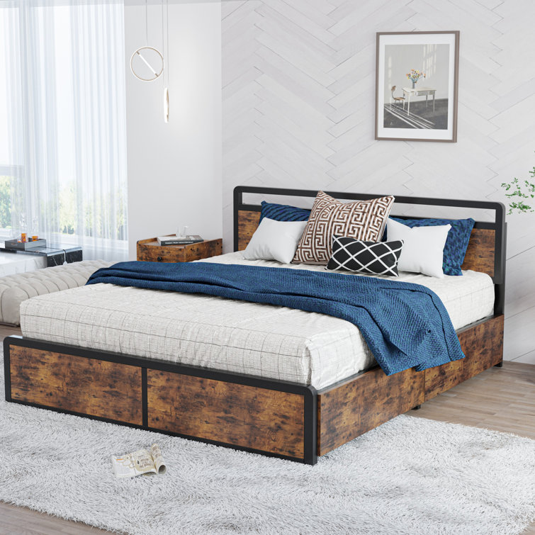 Queen Low Profile Platform Bed