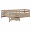 Lit plateforme en L avec trois tiroirs de rangement-1415094737