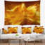 Plasmas abstraits et liquide avec tapisserie Fiery Shine-28492101