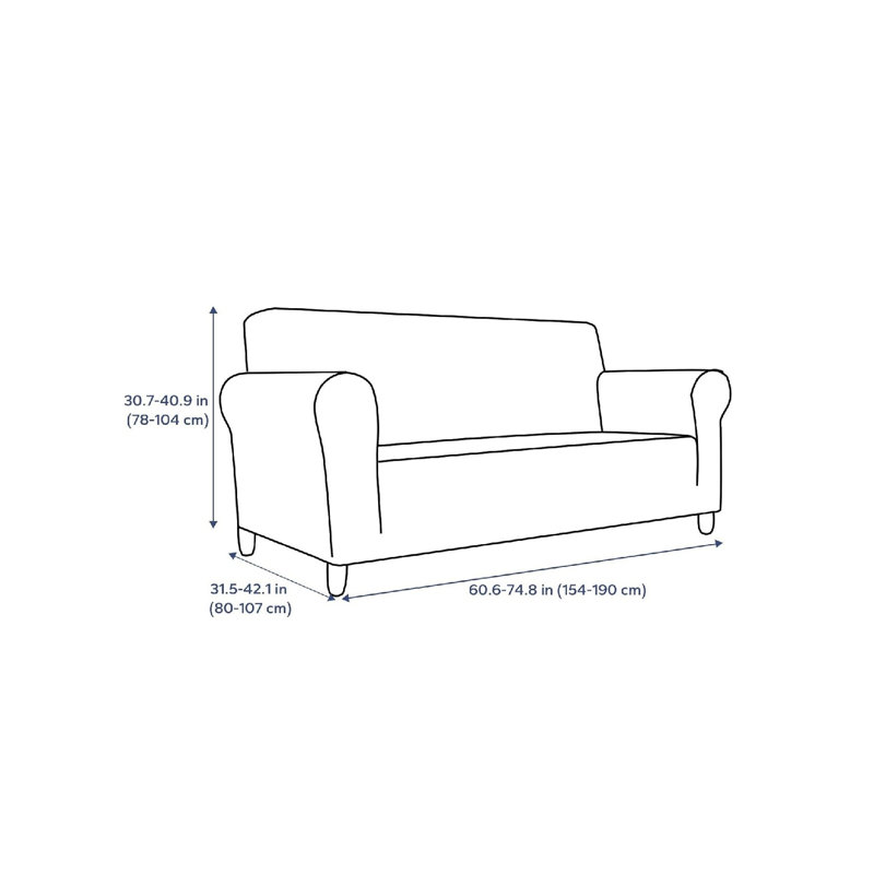 Box Cushion Sofa Slipcover