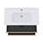 36'' Wall-Mounted Bathroom Vanity Set With Ceramic Integrated Top-1179050375