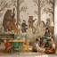 Murale forêt fantaisiste-90687202-90687206