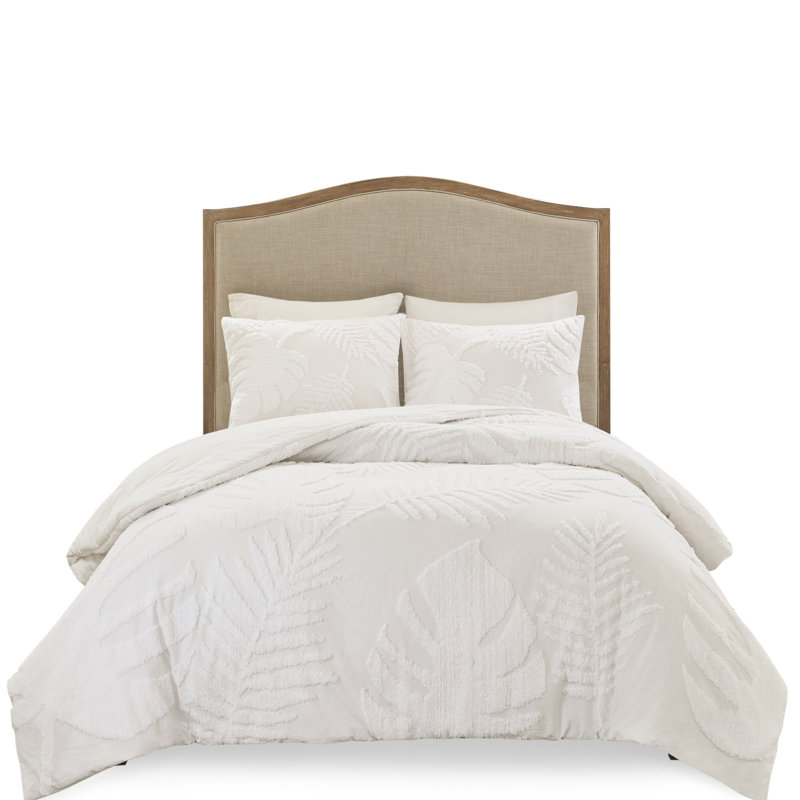 Ensemble d'édredon 3 pièces en chenille de coton - très grand / très grand, chambre à coucher Beach House