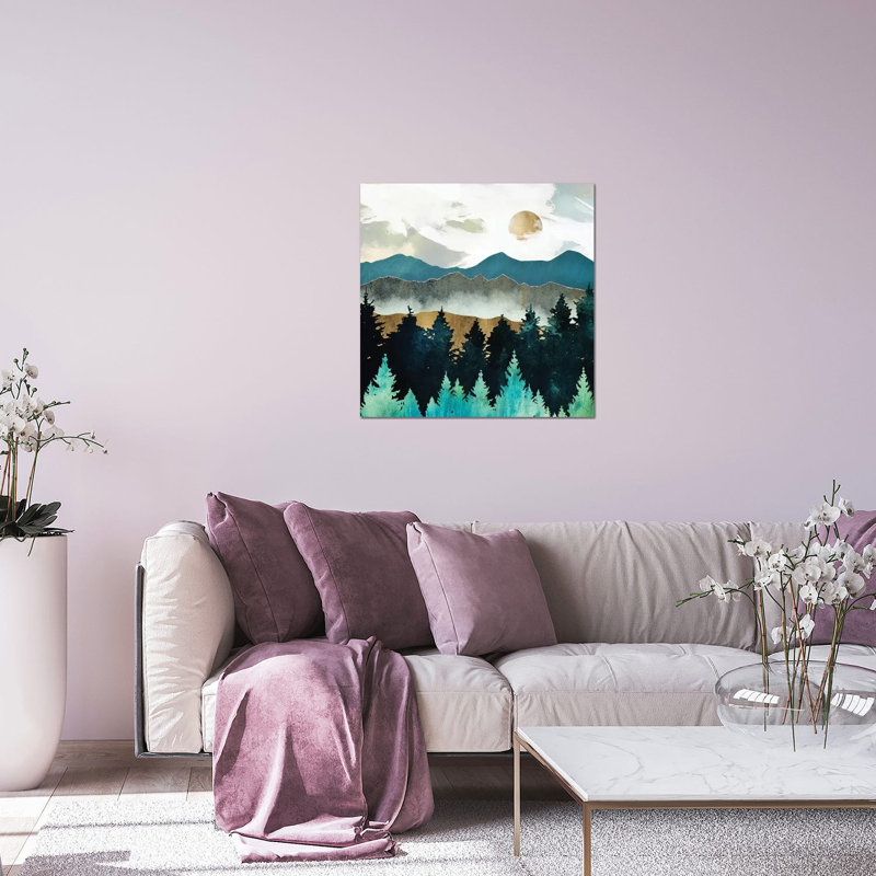 «Forest Mist» par Space Space Designs - impression sans cadre, H 24 po x l 24 po x P 0,25 po