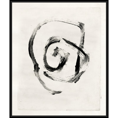 Mid-Century Homage - Peinture encadrée sur papier