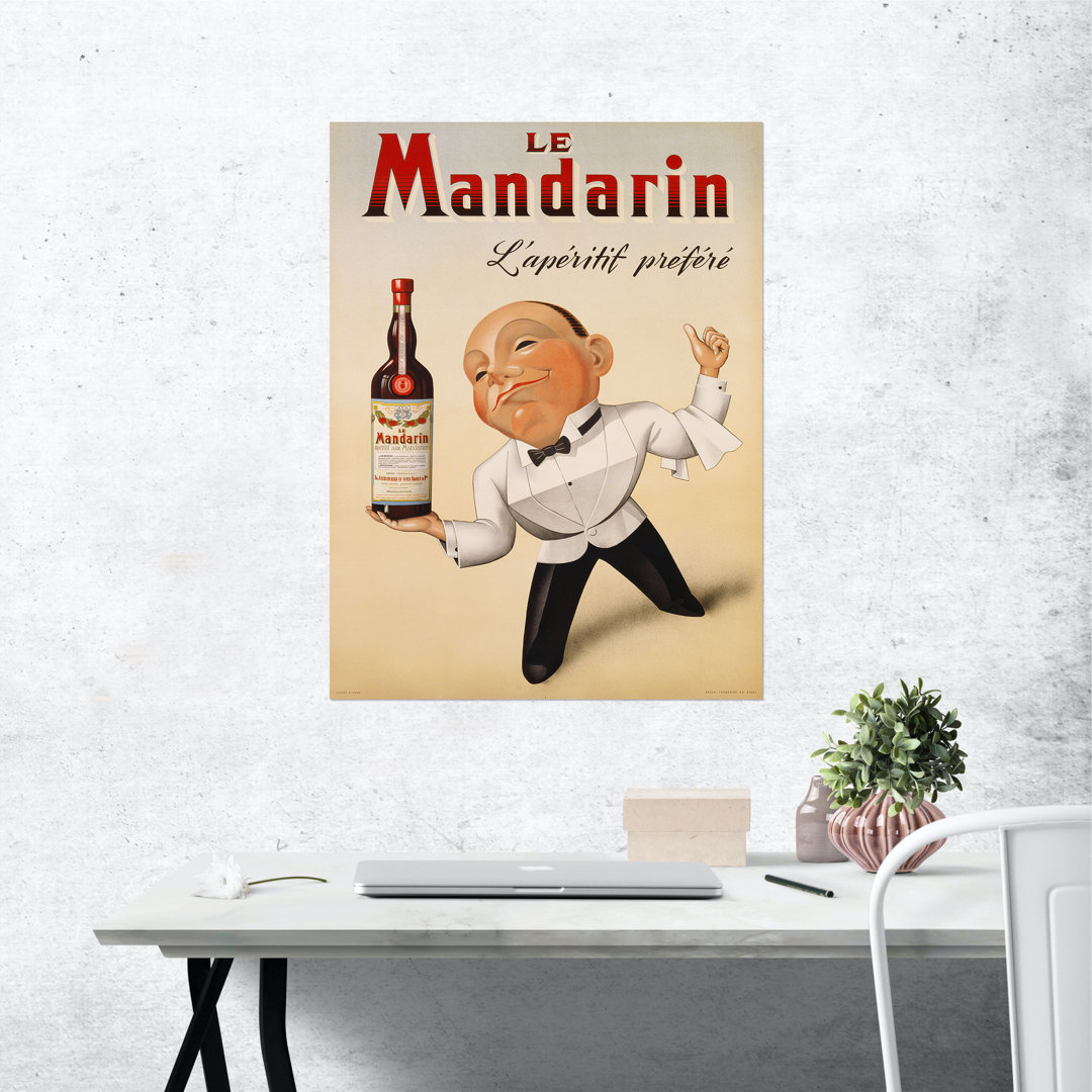 Poster Le Mandarin L'Apéritif Préféré, 1932 von Anonym