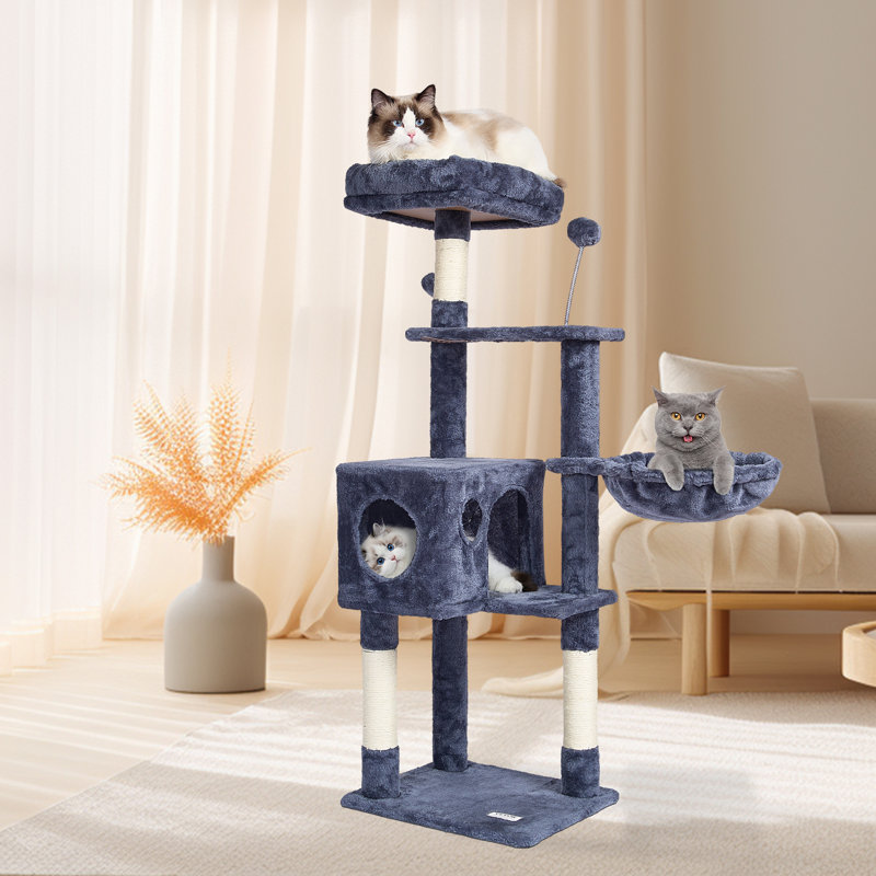 Arbre à chat avec tour à chat 45,2 po