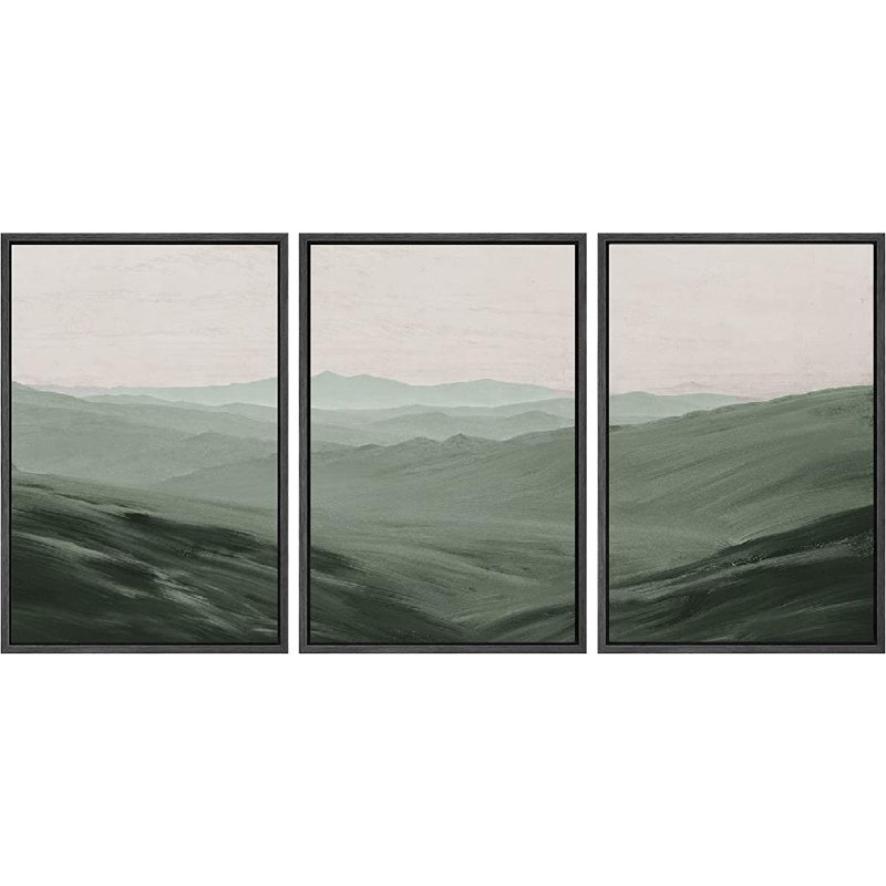 Wall Decor on Canvas, Black