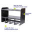 Rangement pour outils électriques 4 baies