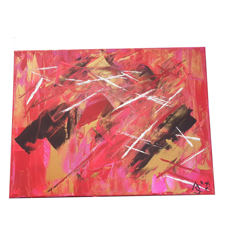 Perfectly Imperfect - Wrapped Canvas Painting