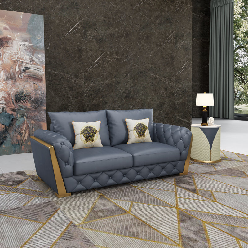 Castello Loveseat, Gray