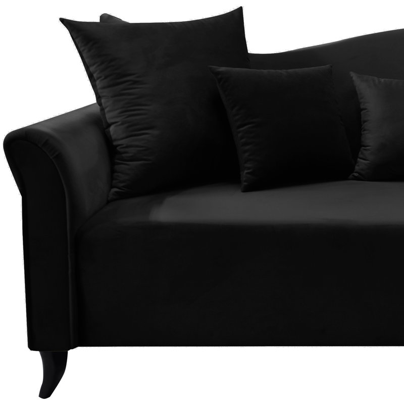 4 Seater Sofa, Black