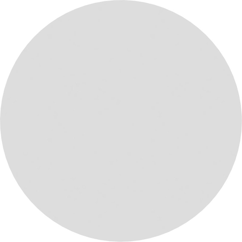 Rosette standard Grayson Bullseye avec bord carré, H 7 po x l 7 po x p 0,75 po
