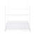 Rubbermaid 24" Universal Closet Steel Wire Added Storage Hanging Shelf