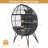 Cobien 1 Person Egg Chair with Stand