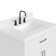 Tidworth 30'' Solid Wood Single Bathroom Vanity with 1.5'' Carrara Quartz Top, Rectangular Sink