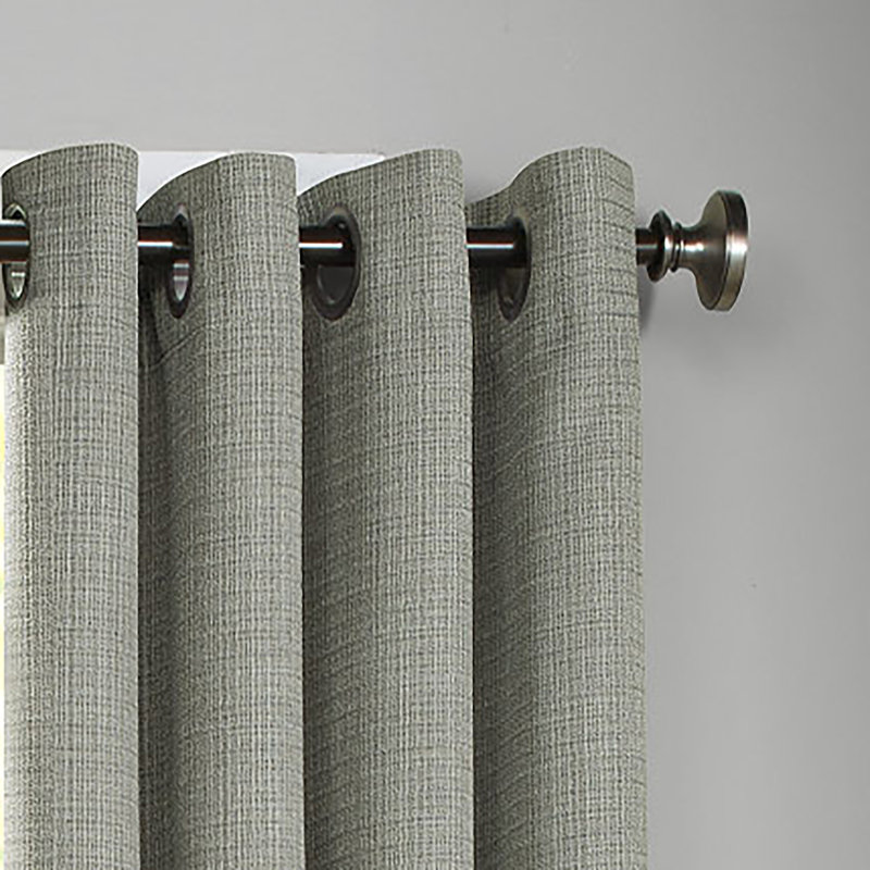 Palisade Blackout Curtain Single Panel, Sage, 52" W x 95" L