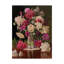«Red And White Peony», reproduction de peinture acrylique sur toile tendue-32713177