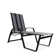 Holna Outdoor Rust-Resistant Metal Chaise Lounge