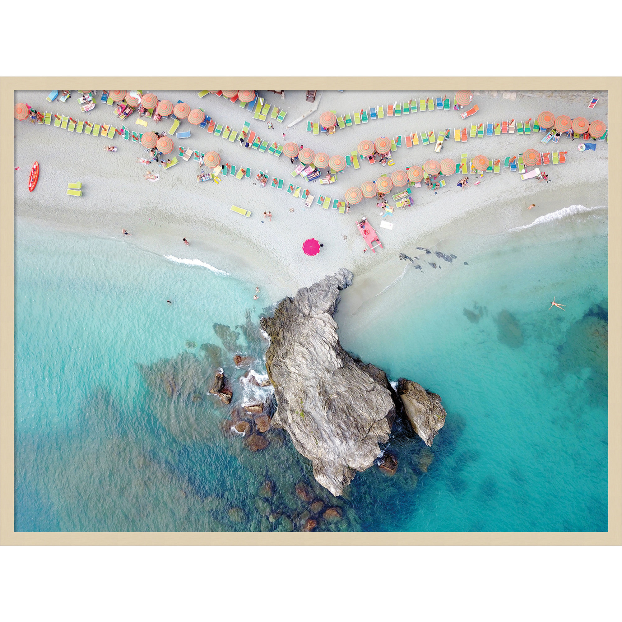 Monterosso 8, Brown, 31" H x 41" W