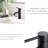 Compliant Single Hole 6.65" High Matte Black Stainless Steel Bathroom Faucet With Aerated Waterfall Stream Installation And Single Precision Spot- Finish Manual For Refresh-121638291