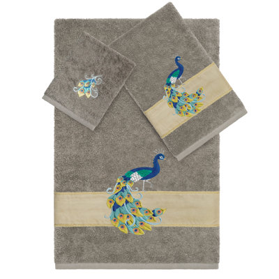 3 Piece 100% Turkish Cotton Towel Set