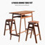 Tabouret haut 3 pièces