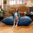 Pillow Saxx 5.5-Foot - Huge Bean Bag Floor Pillow and Lounger-1376365475