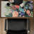 Flowers melody - 15.75"x31.50" Desk mat