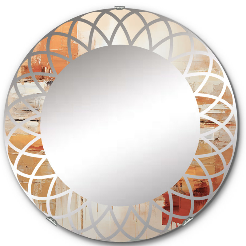 Anneau - Miroir mural rond, 24 po x 24 po