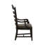 Chaise avec accoudoirs à dossier en échelle Trelawny