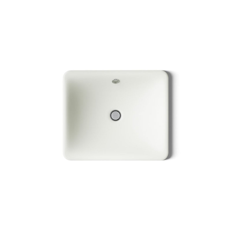 Iron Plains Dual-Mount Bathroom Sink, Dune