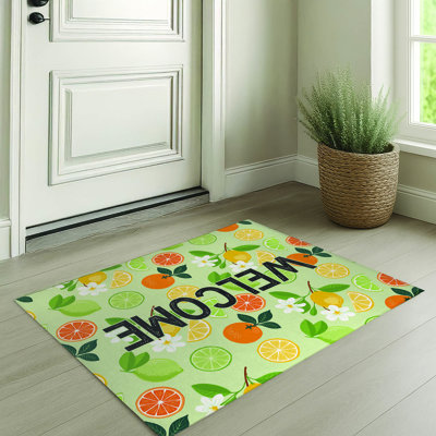 Paillasson Sunny Citrus Welcome