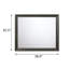 Miroir, gris antique