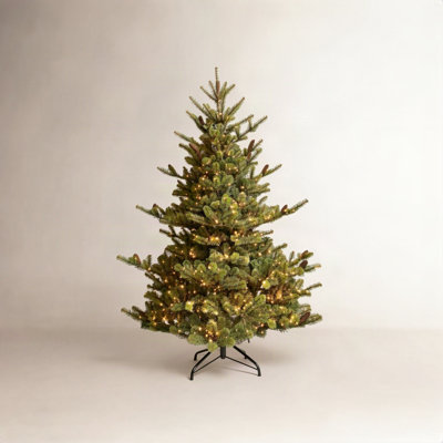 Pre-Lit Pine Christmas Tree