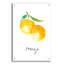 Art mural en verre acrylique Winro Porter «Single Orange» par Mercedes Lopez-1149153541