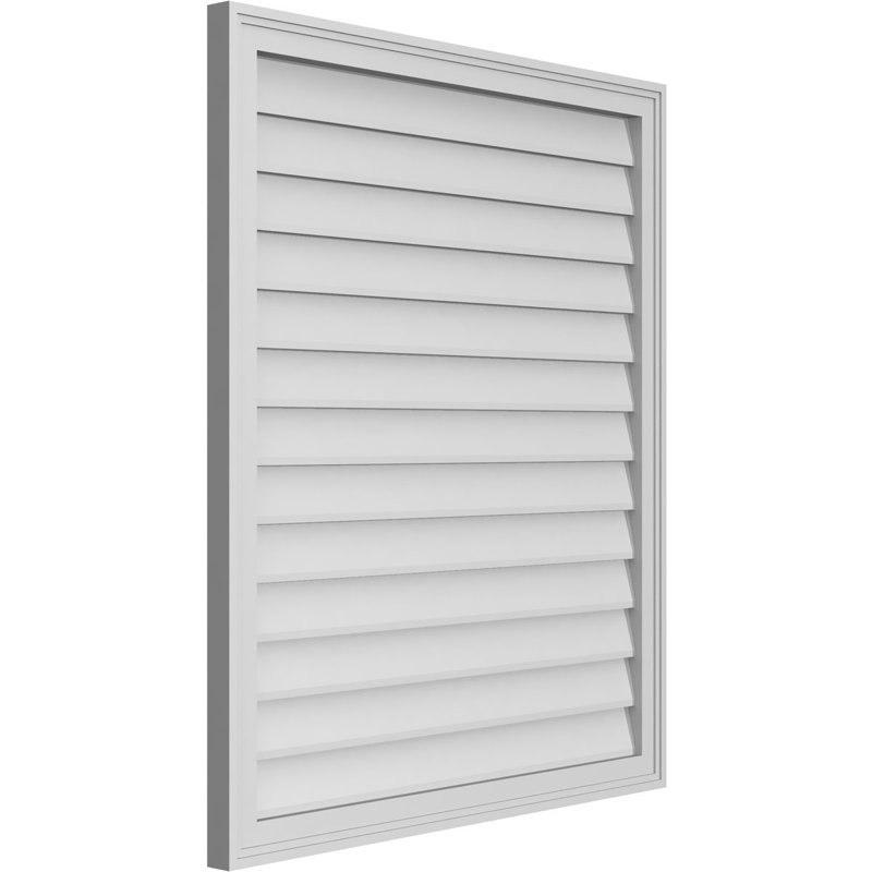 Brickmould Frame, Primed Tan, 40" H x 34" W x 1.5" D