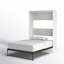 Lit escamotable Tapaktuan avec façade décorative-88310216-88366663