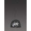 Shanklin 1 - Light Black Dome Pendant-62296528