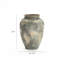  Grand vase urne rustique doré et terre cuite brune-1925448784