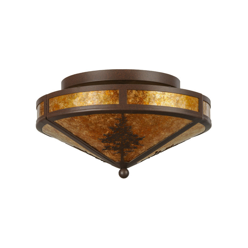 Rustic Lodge 2 - Light Flush Mount