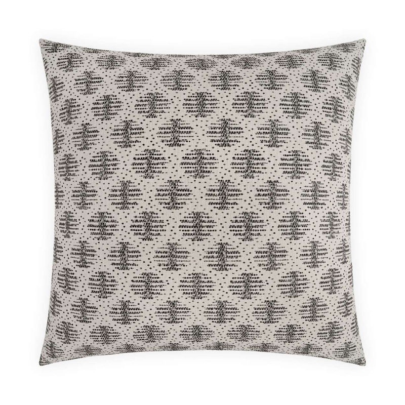 Winner Decorative Throw Pillow, Graphite, Square 24"