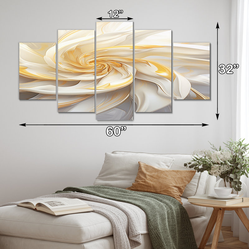 Aleman - Fractals Canvas Print - 5 Panels