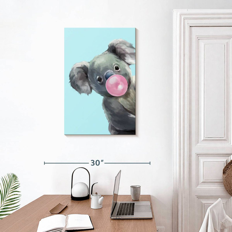 Ketti Koala Bubble Gum II, 30" H x 20" W