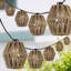 Guirlande de lanternes incandescentes C7 de 10 pi Mid-Century Ariannah