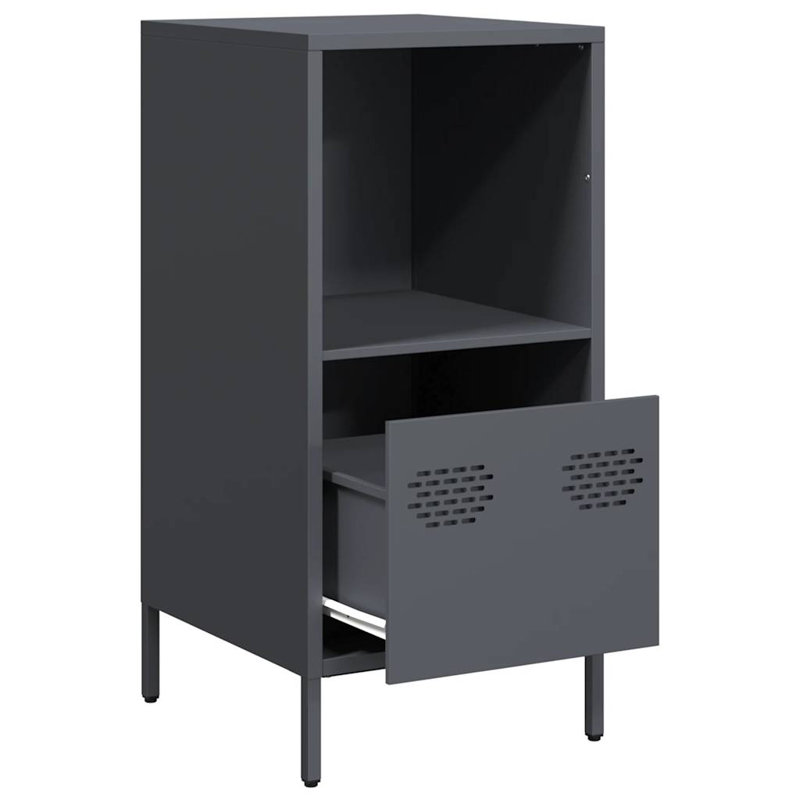 Selorm Storage Cabinet, Anthracite